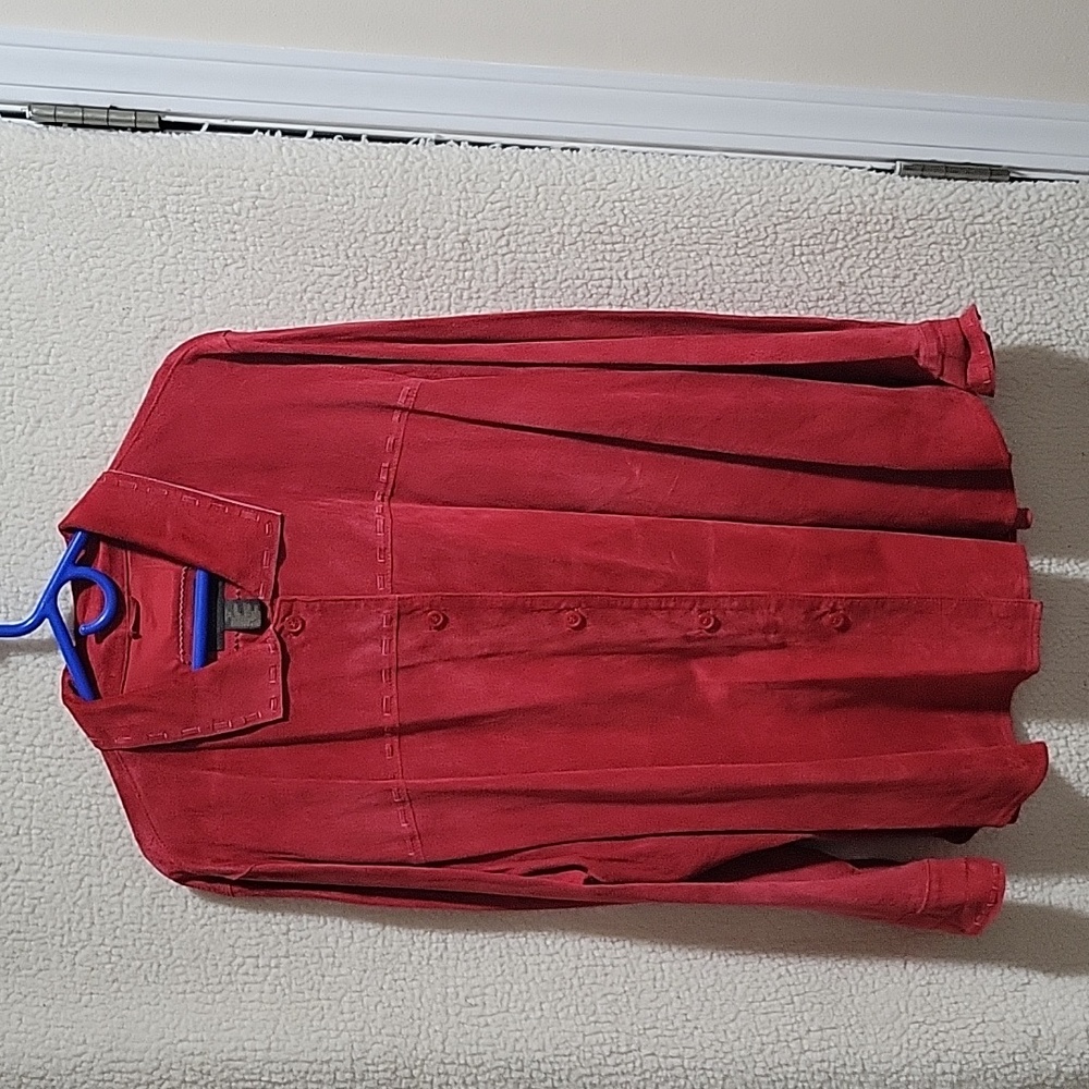 Suede shirt